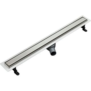 Душевой лоток Logan L001SL-900 с решеткой Нержавеющая сталь под плитку